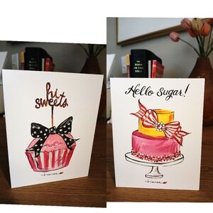 12 handmade greeting cards